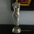 High quality life size metal bust statue bronze female torso sculpture